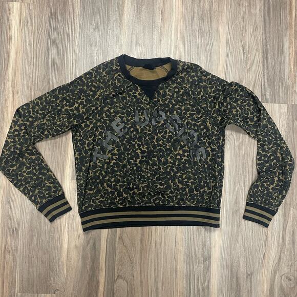THE UPSIDE Sweatshirts Women Size 4 Camo‎ Crew Neck Long Sleeve - Picture 1 of 6